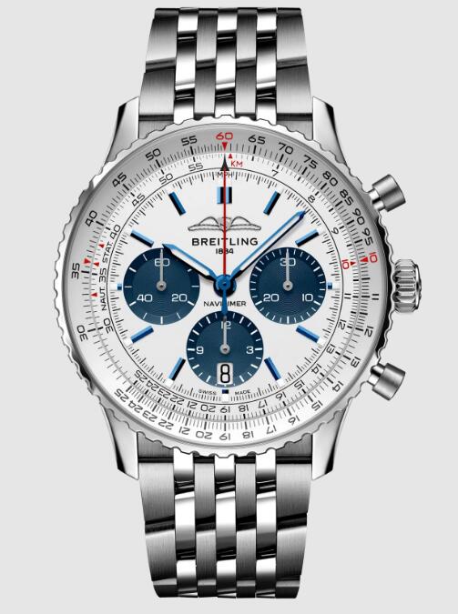 Review Breitling NAVITIMER B01 CHRONOGRAPH 43 KOREA LIMITED EDITION Replica watch AB01381B1G1A1